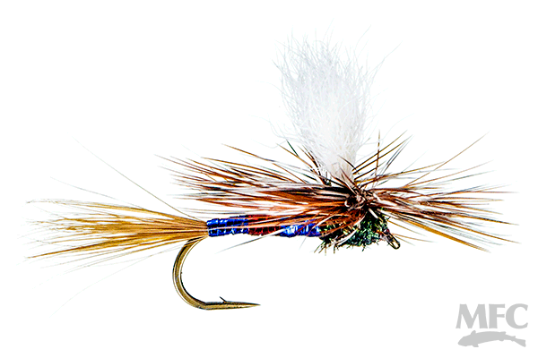 MFC Para-Wulff - Patriot by Montana Fly Company, premium attractor mayfly for fly fishing at Freestone Fly Shop