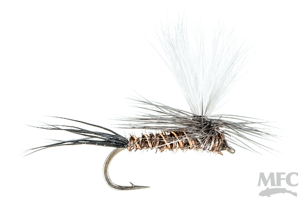 MFC Parachute Pheasant Tail by Montana Fly Company, lifelike mayfly pattern for fly fishing at Freestone Fly Shop