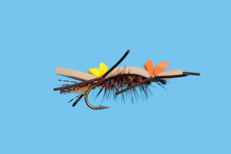 Solitude Flies - Plan B - Original featuring intricate Chernobyl style tying on Daichi hook from Freestone Fly Shop
