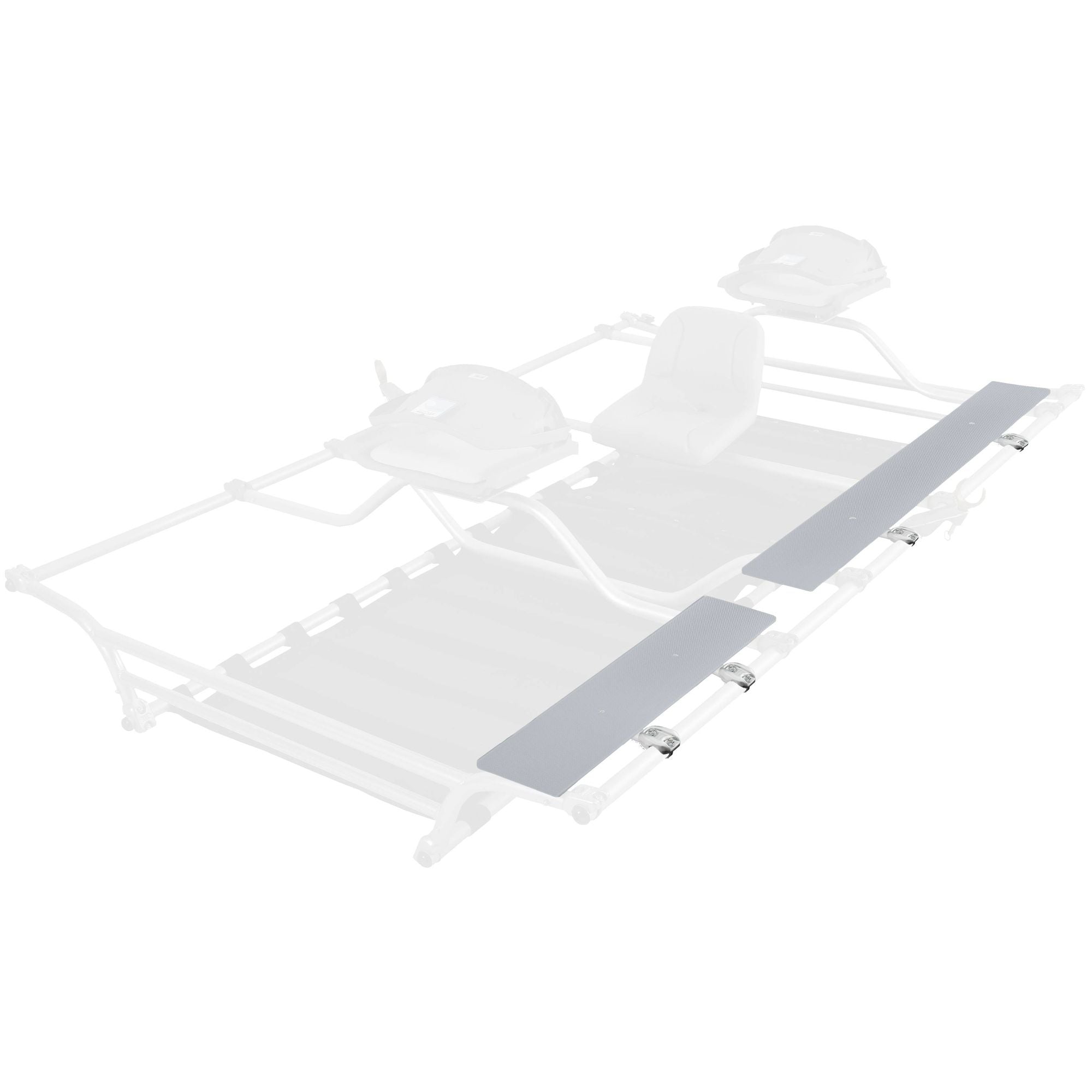 NRS Otter Dodger Raft Package removable aluminum oar mounts for stability on fishing raft at Freestone Fly Shop