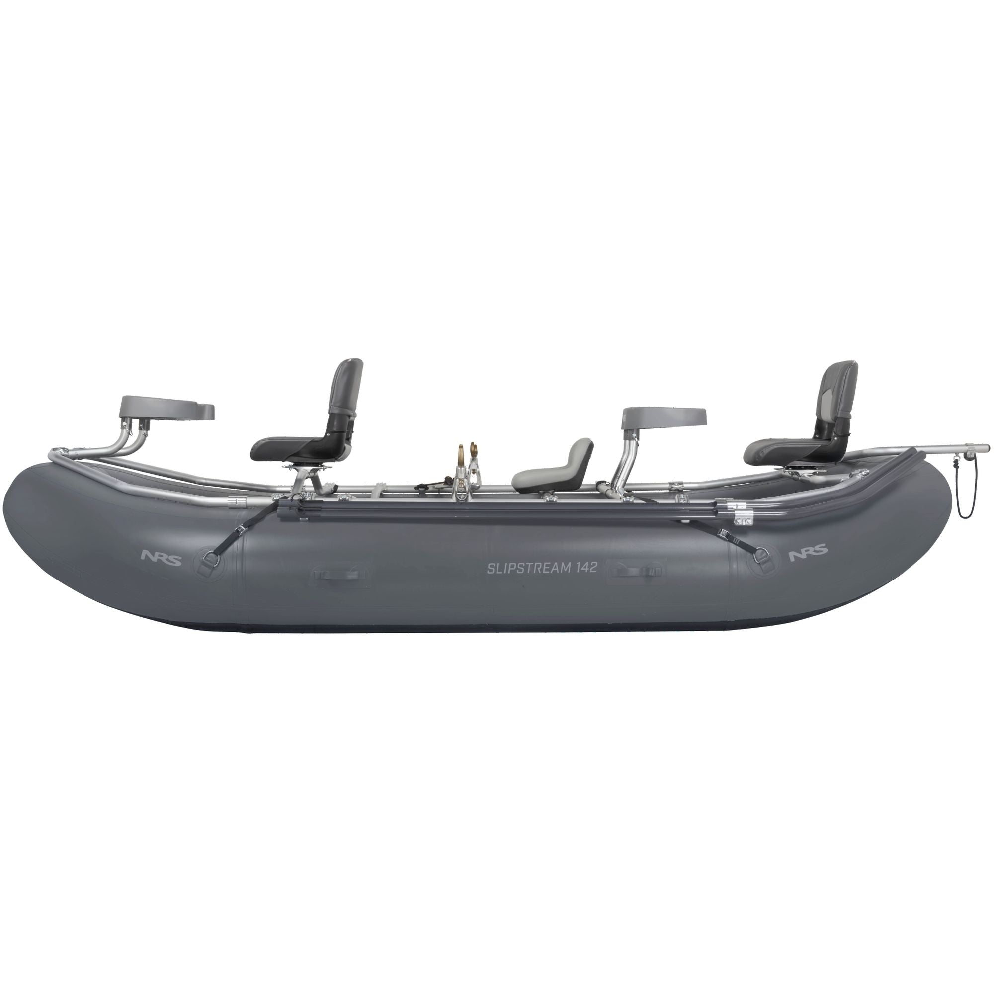 NRS 142 Slip Stream Boat Package by NRS featuring three seats for guided fly fishing trips at Freestone Fly Shop