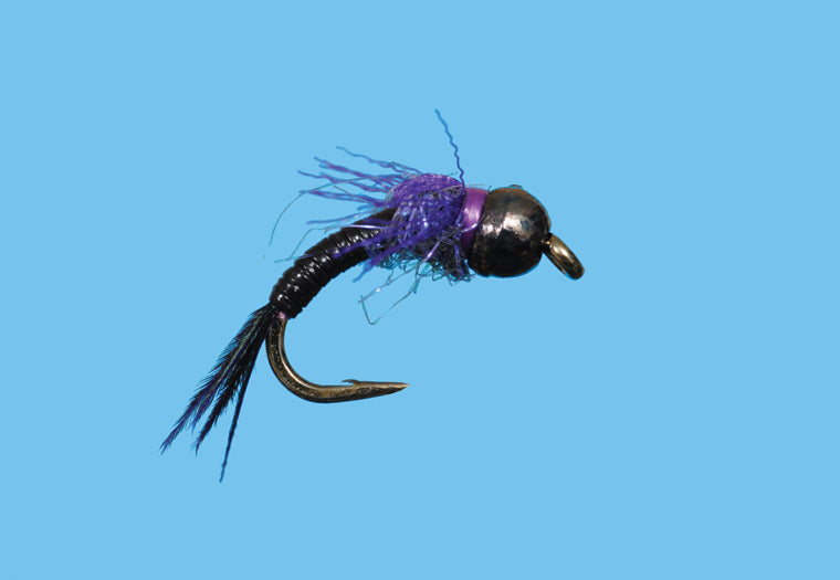 Solitude Flies - Tungsten Bruised - Baetis featuring fine fly tying and weighted bead for expert fly fishing at Freestone Fly Shop