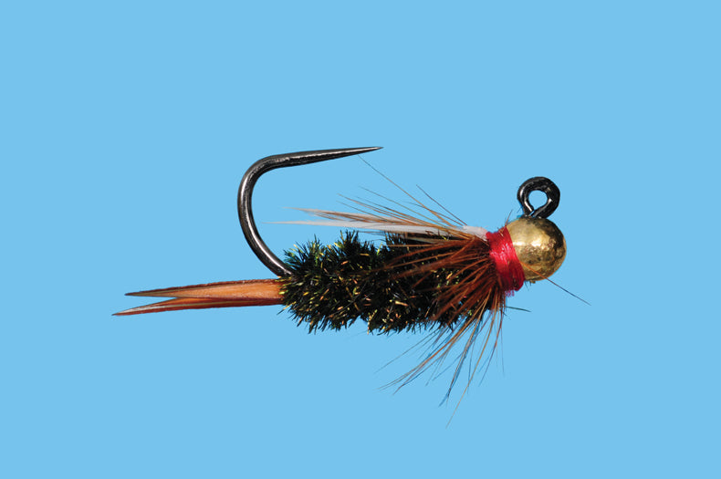Solitude Flies - Tungsten Jig Prince featuring copper bead and intricate dubbing for expert fly fishing at Freestone Fly Shop