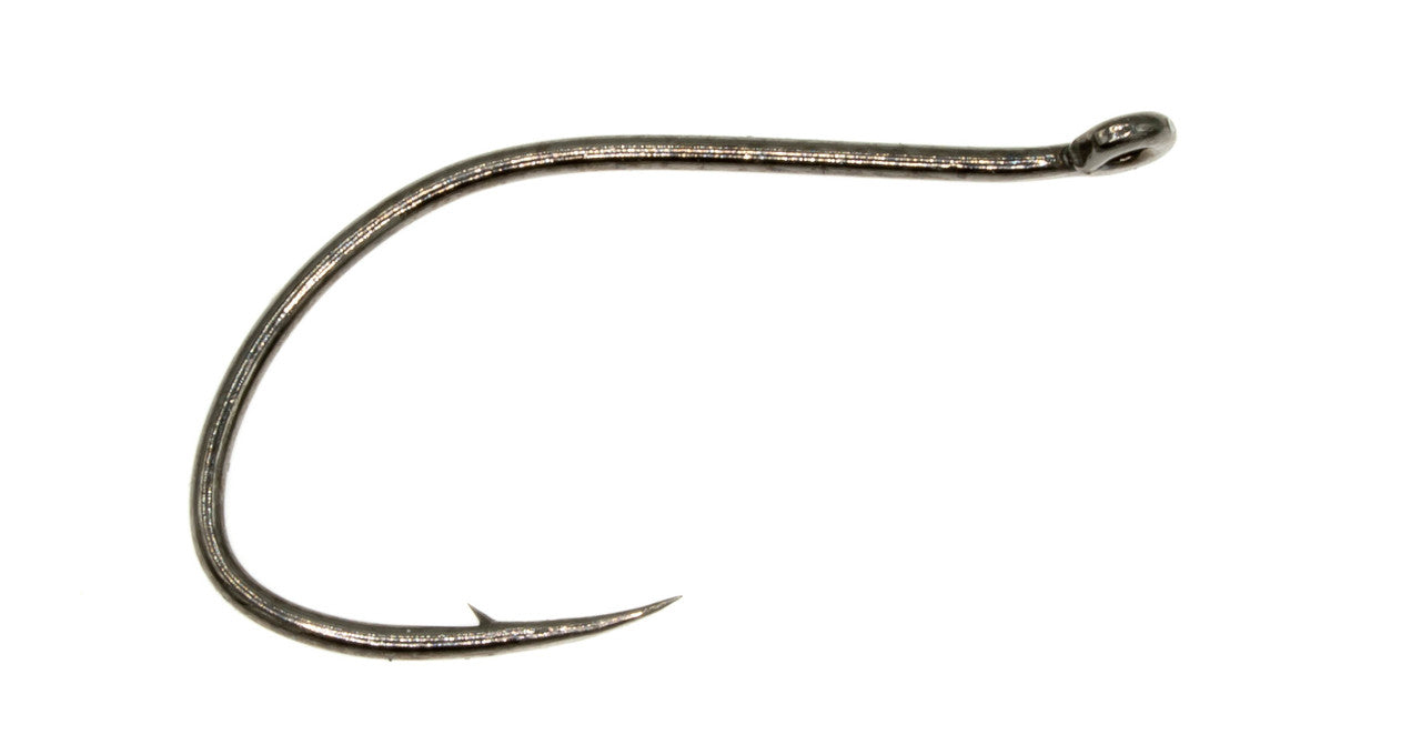 Umpqua U004 BN (50PK) dry fly hook with straight shank and curved bend by Umpqua Feather Merchants at Freestone Fly Shop