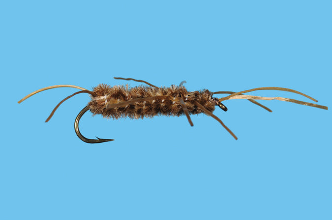 Solitude Flies - Stone Fly Nymph - Pat's Rubber Leg - Tan_Brown featuring expert tying on Daichi hook for fly fishing at Freestone Fly Shop