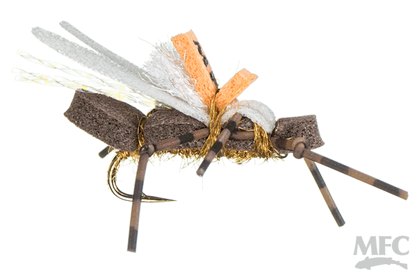 MFC Water Walker - Brown/Gold by Montana Fly Company, innovative Chernobyl style fly for fly fishing at Freestone Fly Shop