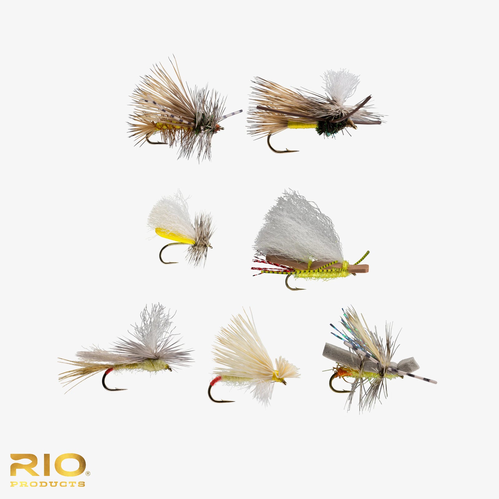Rio Flies - Yellow Sally Dry Assortment featuring detailed stonefly fly patterns for fly fishing at Freestone Fly Shop