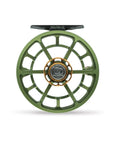 Ross Evolution LTX Reel by Ross Reels with green frame and bronze drag knob for fly fishing at Freestone Fly Shop