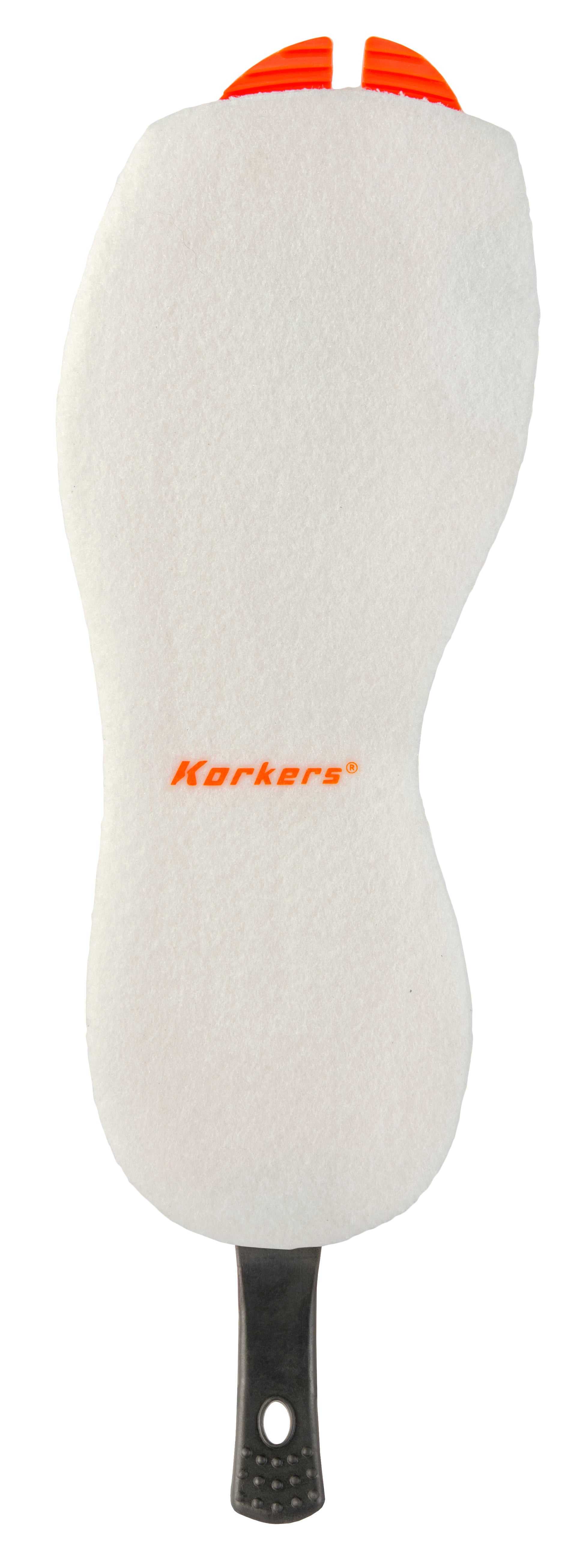Korkers Replacement Felt / Plain with orange logo, designed for improved traction in slippery water at Freestone Fly Shop