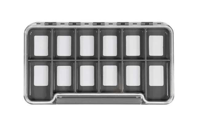 New Phase 1321 12 Comp Magnetic Fly Box by New Phase Inc with waterproof seal and magnetic compartments for fly fishing organization