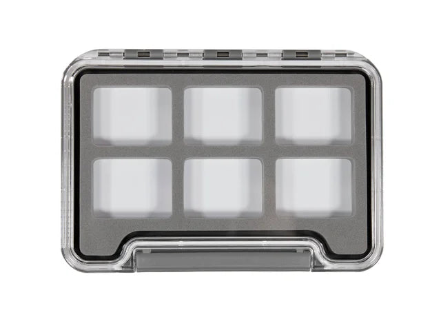 New Phase 1326 Water Proof 6 Comp Magnetic Fly Box by New Phase Inc with waterproof seal and magnetic compartments for fly fishing gear