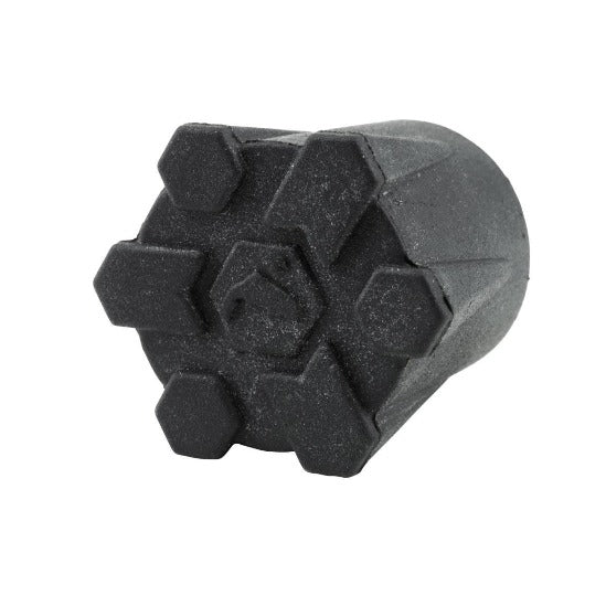 Wading Staff Rubber Tip Black by Simms Fishing Products with StreamTread rubber for secure footing on river bottoms