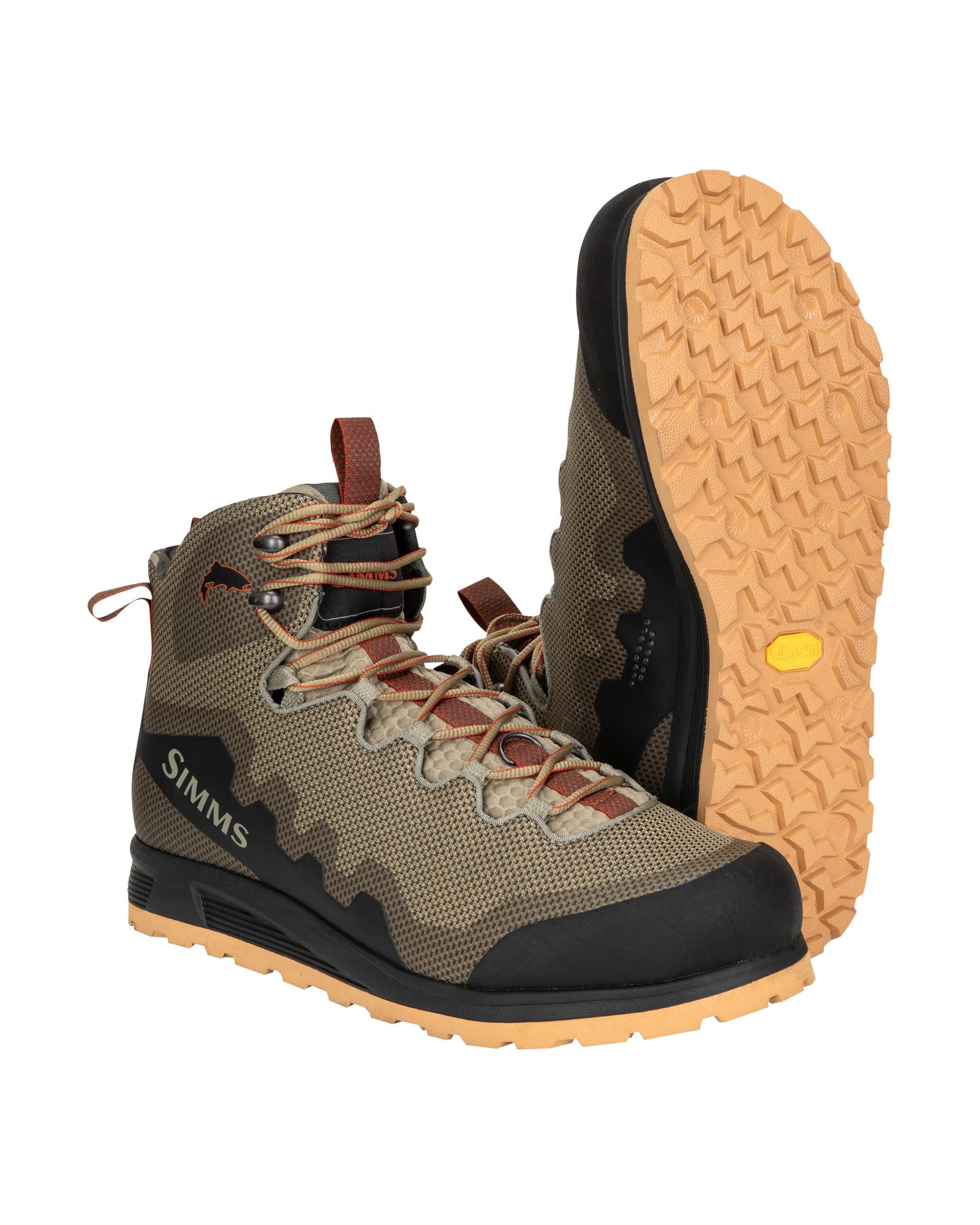Simms Men's Flyweight Access Boot by Simms Fishing Products with Vibram sole for durable lightweight wading boots at Freestone Fly Shop