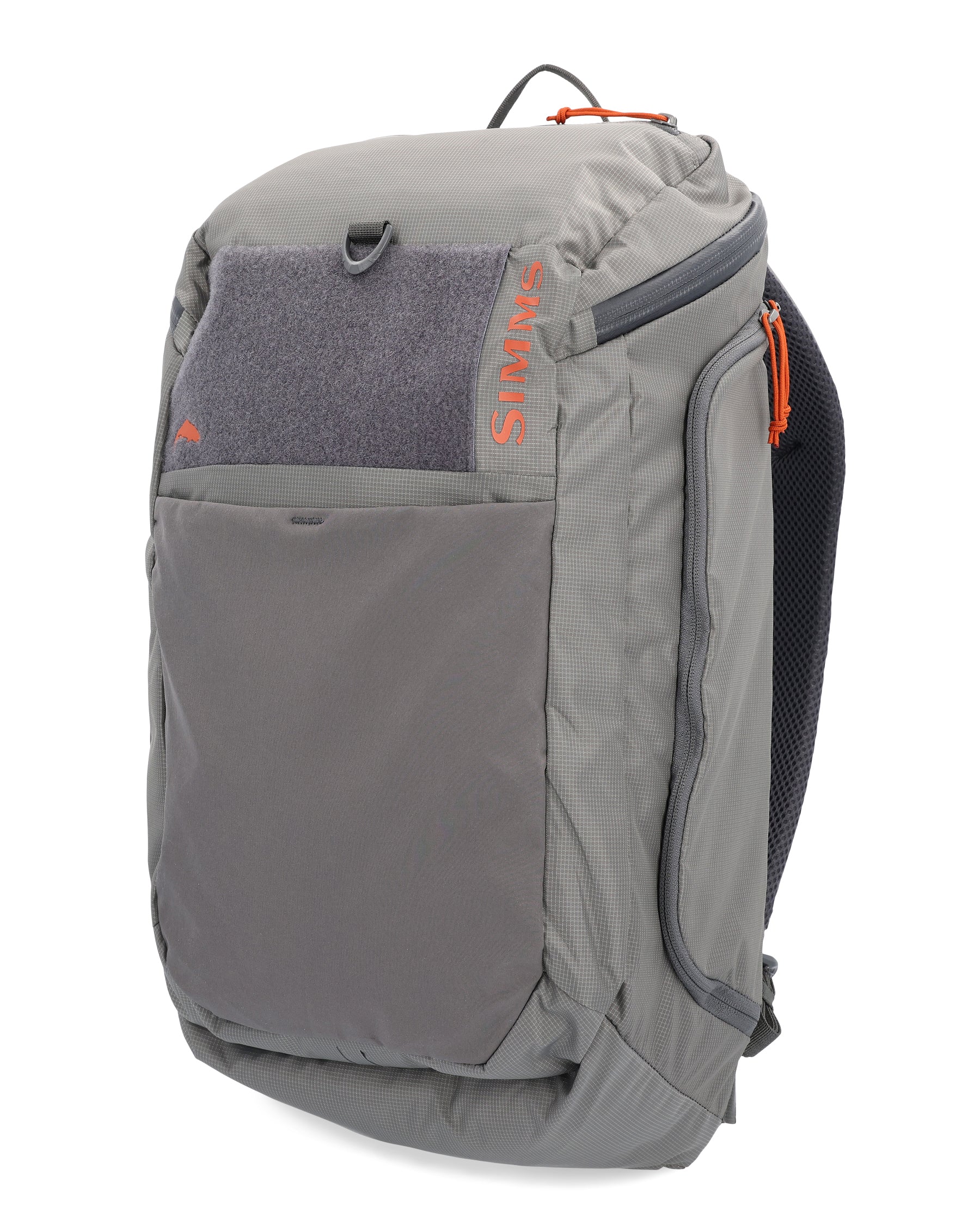 Simms Freestone Backpack - Pewter by Simms Fishing Products with multiple compartments for fly fishing gear storage