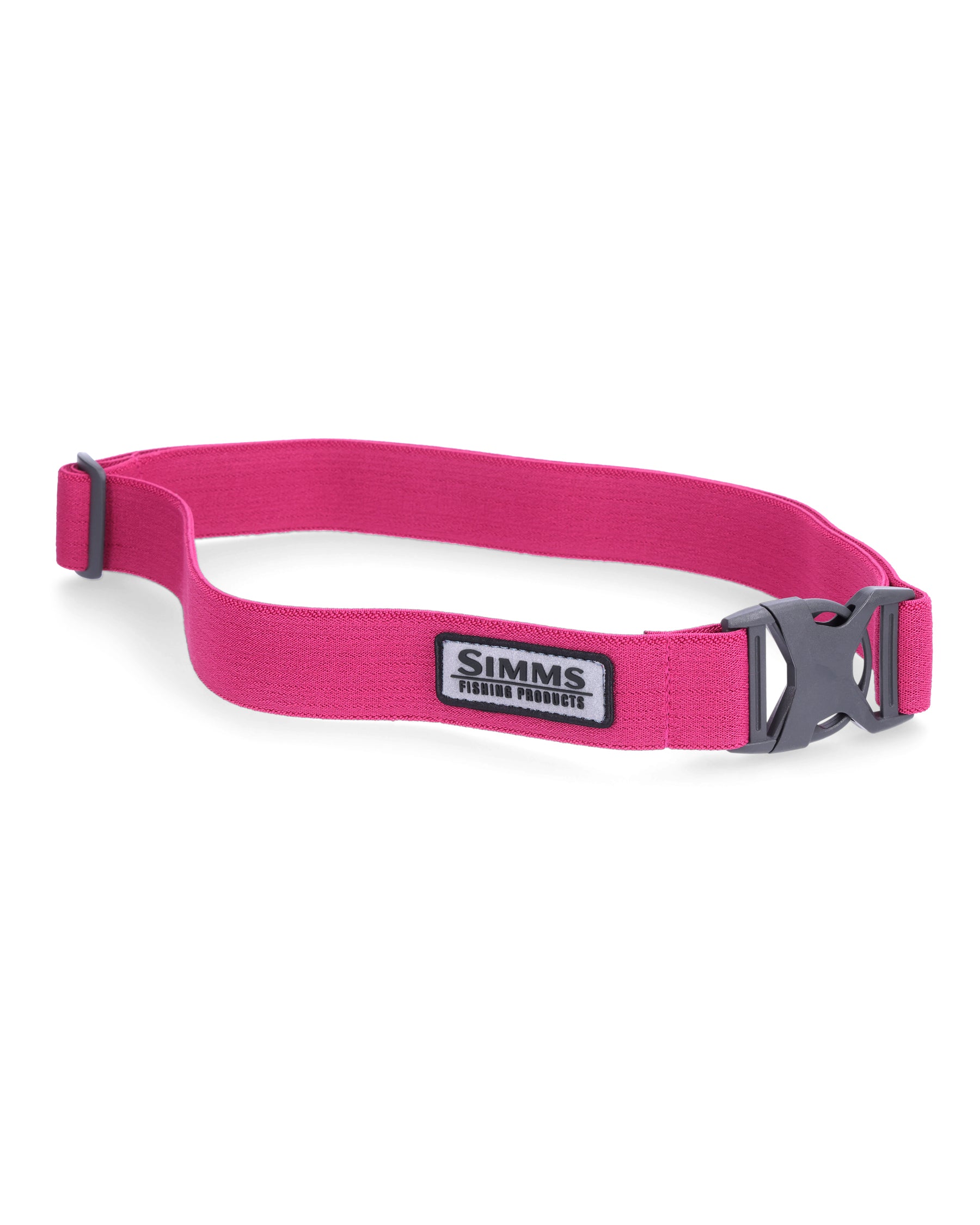 Simms Wading Belt - 38mm Fuchsia by Simms Fishing Products stretchy elastic wader belt at Freestone Fly Shop