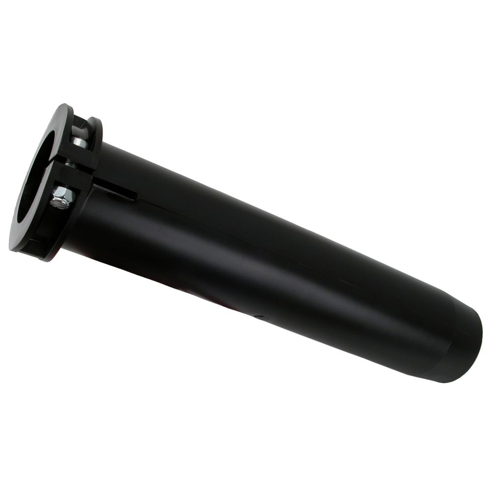 Molded Oar Sleeve made of durable injection-molded polyethylene to protect oar shafts on fishing and rafting gear
