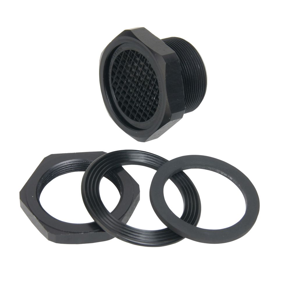 Halkey Robert Pressure Relief Valve with gaskets by NRS for controlled air release on self-bailing raft floors