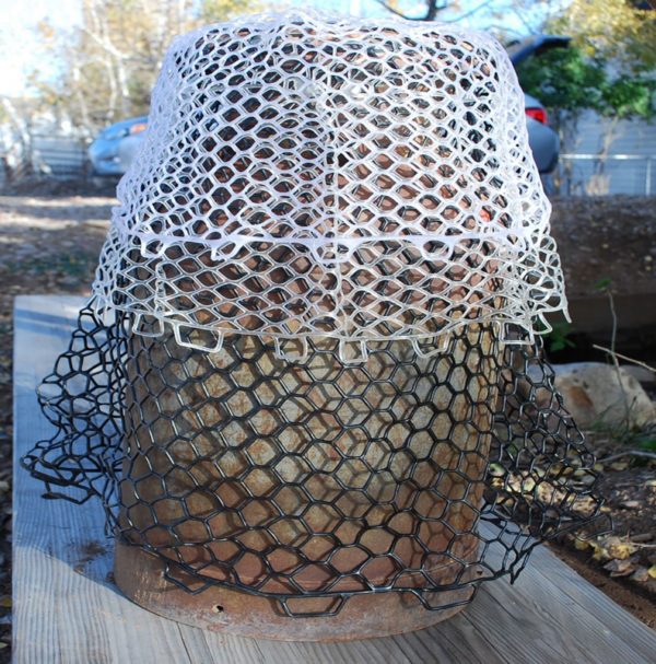 Rising Replacement Net Bag in white and black rubber mesh designed for fish-friendly catch handling at Freestone Fly Shop