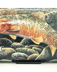 MFC Poly Fly Box by Montana Fly Company featuring detailed rainbow trout swimming underwater at Freestone Fly Shop