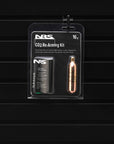 NRS 16g CO2 Re-Arming Kit with replacement cartridge and indicator for self-inflating PFDs by NRS at Freestone Fly Shop