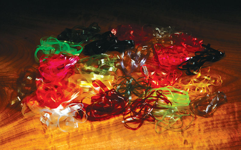 Scud Back by Hareline Dubbin, Inc in assorted colors for advanced fly tying at Freestone Fly Shop