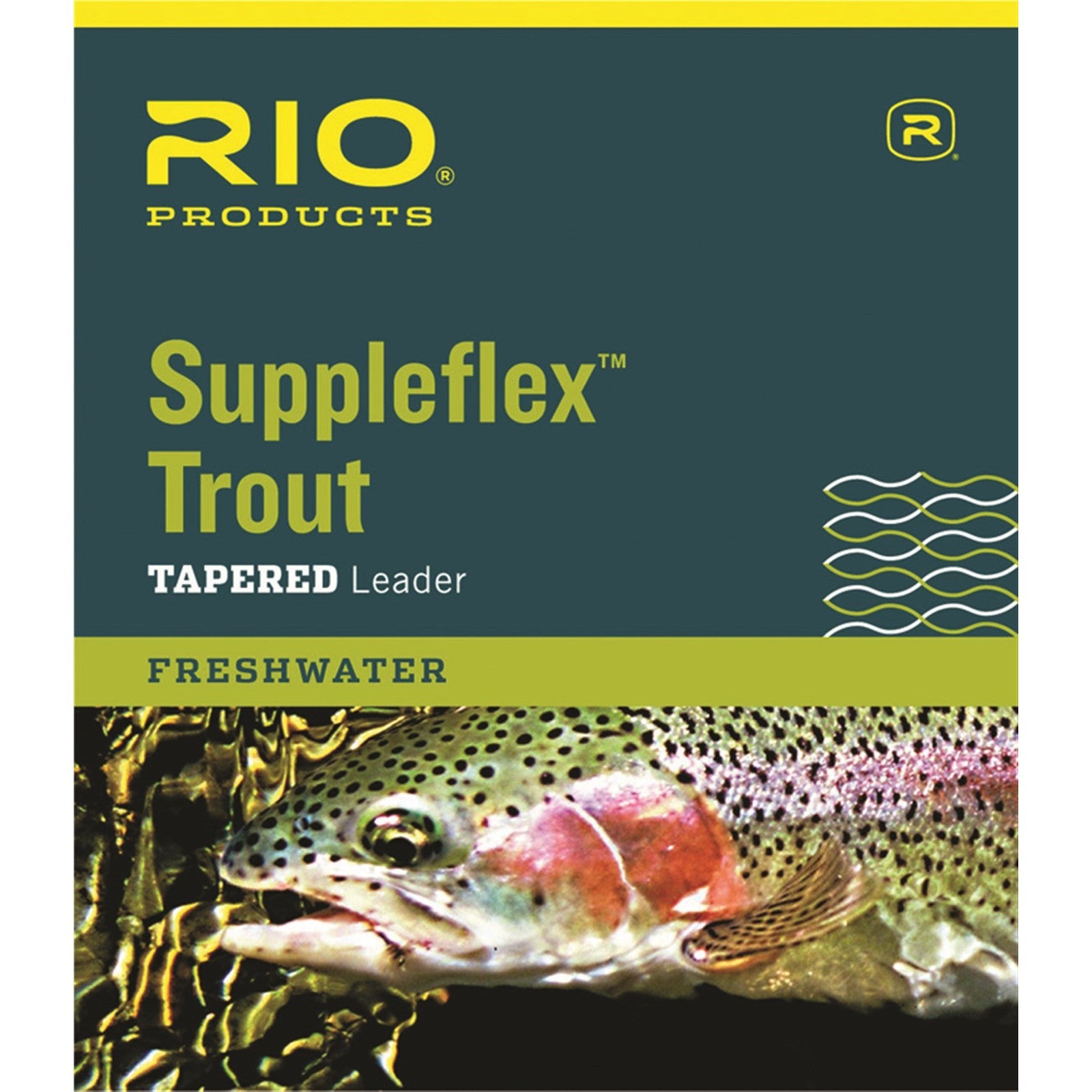 Rio Suppleflex Trout Tapered Leader by Farbank Pros for delicate presentations in freshwater fly fishing at Freestone Fly Shop