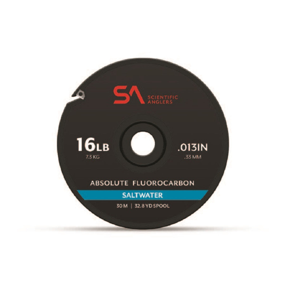 SA Saltwater Absolute Fluorocarbon leader spool by Scientific Anglers with 16lb test for fly fishing at Freestone Fly Shop