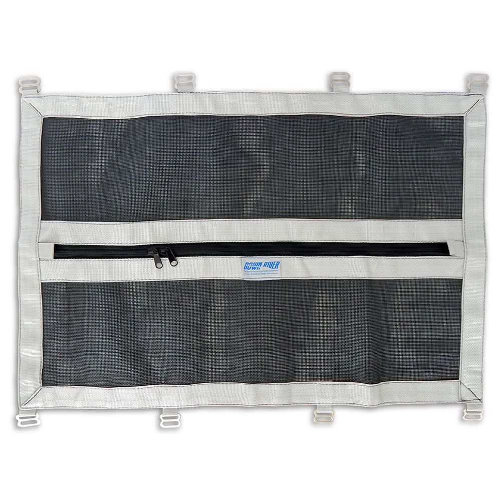 Down River Drop Bag Cover 35" x 20" by NRS with zipper closure and mesh design at Freestone Fly Shop