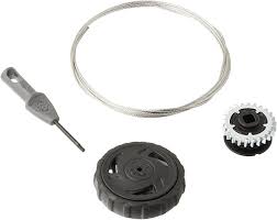 BOA Parts Kit for Korkers including replacement dial, cable, and screwdriver for wading boots maintenance
