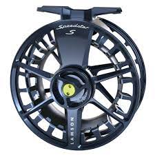 Waterworks Lamson Speedster S fly reel with narrow spool and high retrieve rate for fly fishing at Freestone Fly Shop Montana