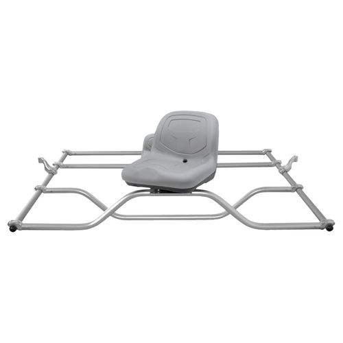 NRS Basic Fishing Frame with adjustable metal frame and cushioned seat for comfortable fishing and rafting trips