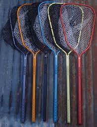 Rising Lunker Net w/ 24" Handle in multiple colors designed for larger fish at Freestone Fly Shop fly fishing gear