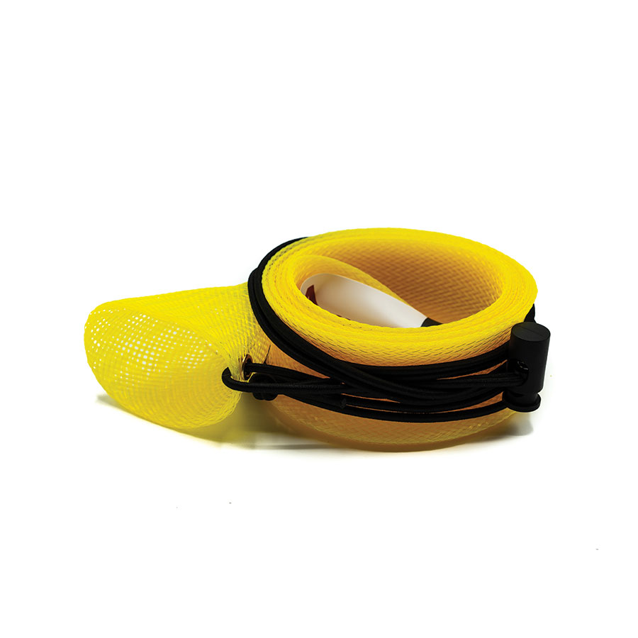 SA Rod Sleeve by Scientific Anglers yellow mesh protective sleeve for fly rods at Freestone Fly Shop