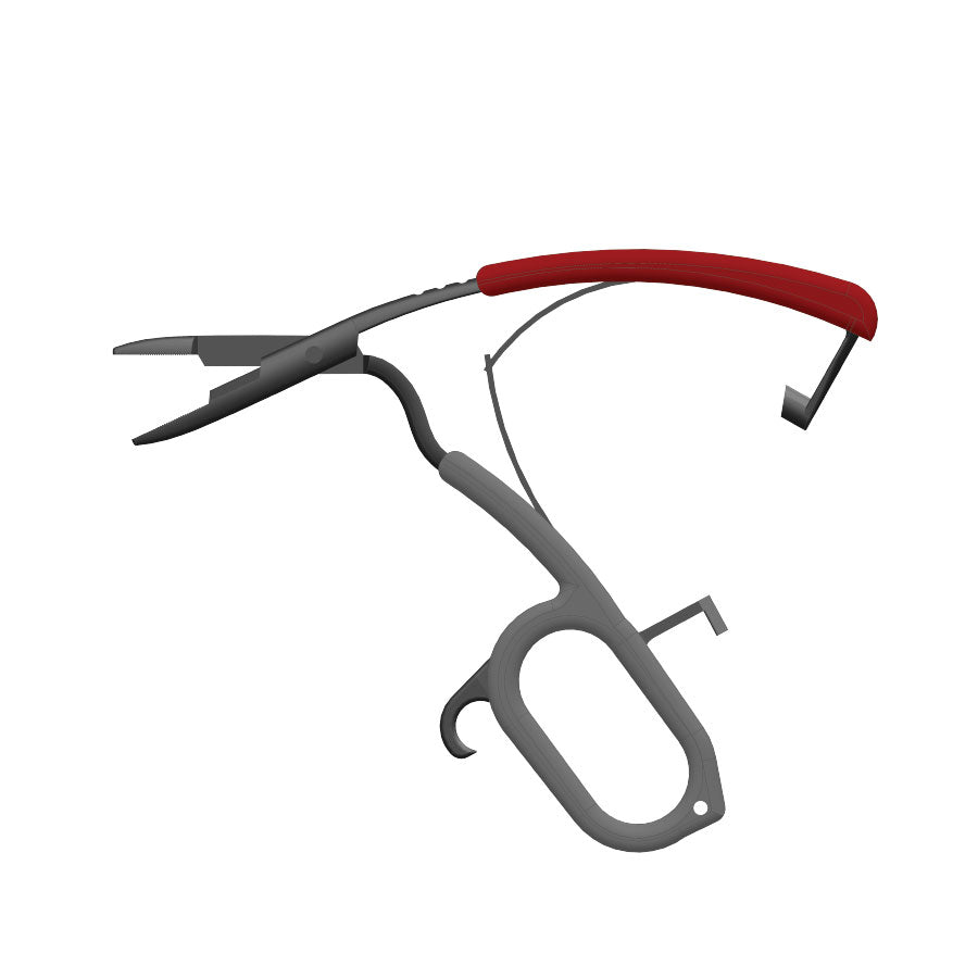 SA Regulator Ergo Hemo multi-function fishing clamp by Scientific Anglers with ergonomic grips at Freestone Fly Shop