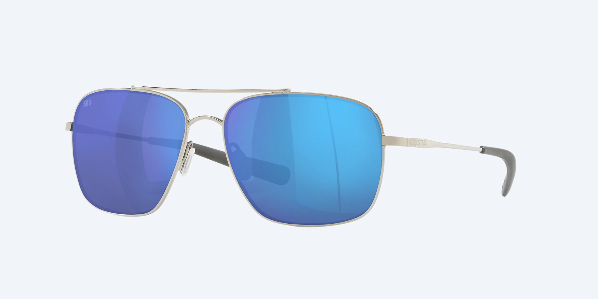 Costa Canaveral Palladium w/Blue Mirror 580G sunglasses by Costa Del Mar with polarized lenses at Freestone Fly Shop