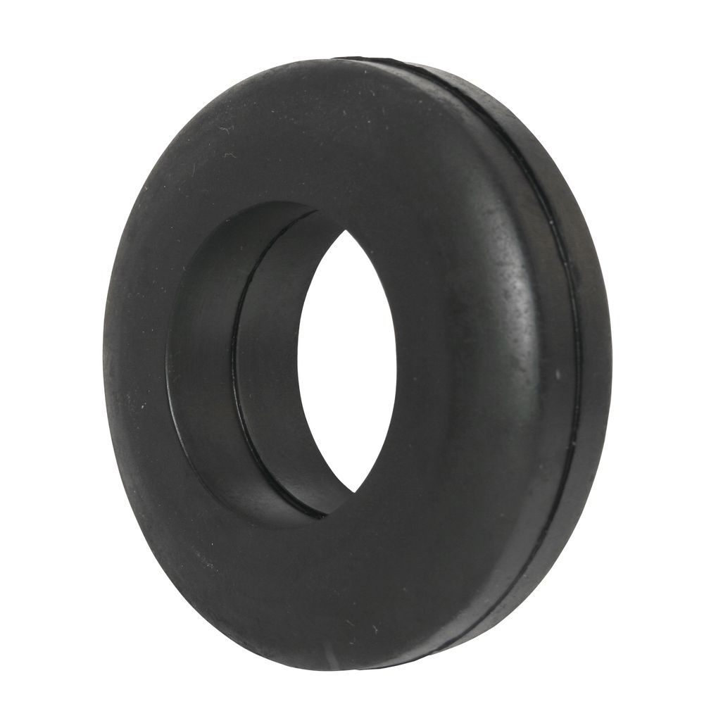 Rubber Oar Stop (Single) in black rubber designed to prevent oar shaft slipping through compatible oarlocks.