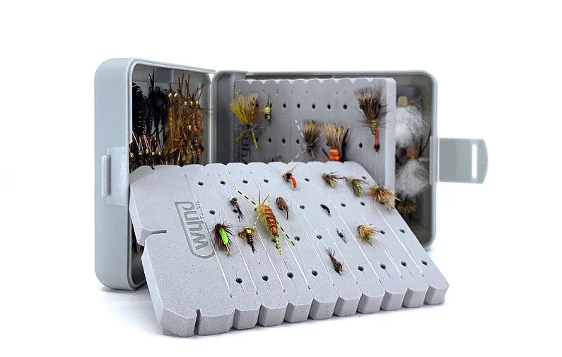 Wynd Takle Bynder Fly Box Model 001144 by Wynd Tackle with organized fly storage for Montana fly fishing enthusiasts at Freestone Fly Shop
