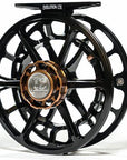Ross Evolution LTX Reel by Ross Reels with sleek black frame and bronze drag knob for fly fishing at Freestone Fly Shop