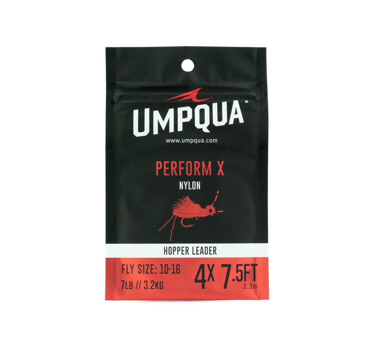 Umpqua Perform X Hopper Leader by Umpqua Feather Merchants, durable nylon taper for casting hoppers in wind from Freestone Fly Shop