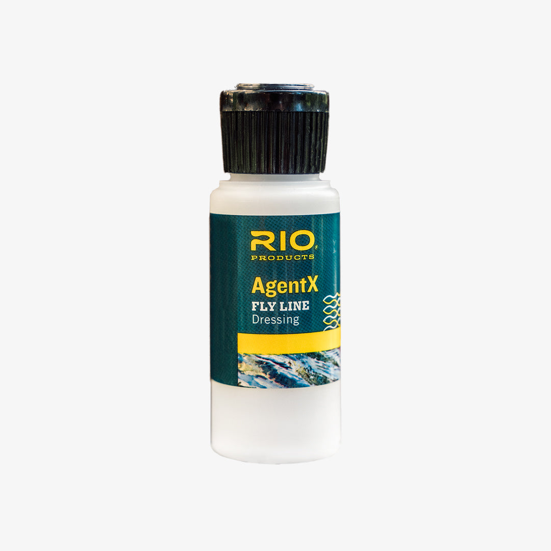 Rio Agent X fly line dressing by Farbank Pros for maintaining slick freshwater fly lines during guided fly fishing trips