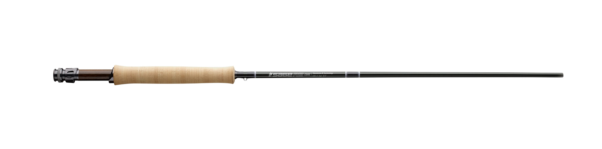 Sage R8 Core Fly Rod with cork grip by Farbank Pros at Freestone Fly Shop for precise fly fishing performance