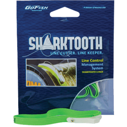 Shark Tooth line management system with integrated blade by Angler Sport Group for organized fly fishing lines at Freestone Fly Shop