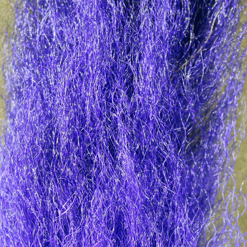 Calf Tail fibers in vibrant purple shade for crafting hair wing and bonefish flies at Freestone Fly Shop fly tying supplies