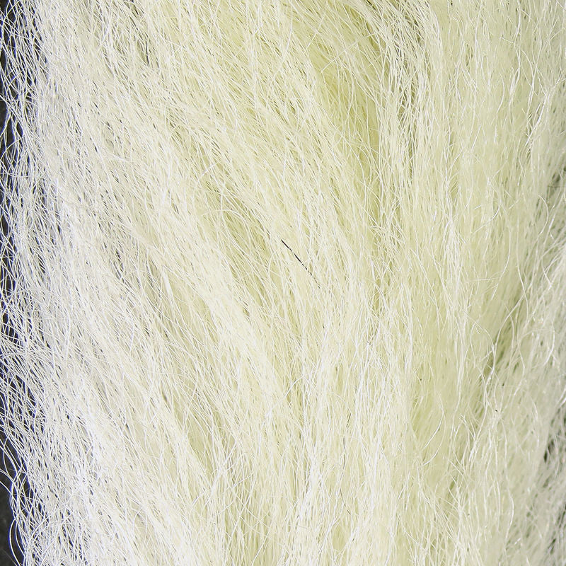 Calf Tail fibers in pale natural shade for crafting hair wing and bonefish flies at Freestone Fly Shop fly tying supplies