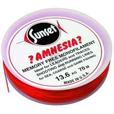 Amnesia Monofilament memory-free shooting line by Alpine Tackle for leaders and fly fishing at Freestone Fly Shop
