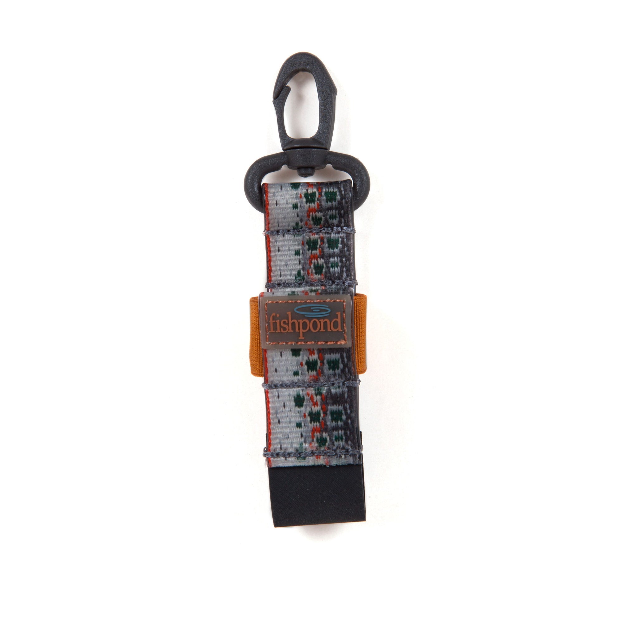 Fishpond Dry Shake Bottle Holder with clip and elastic band for secure carrying during fly fishing by Fish Pond at Freestone Fly Shop