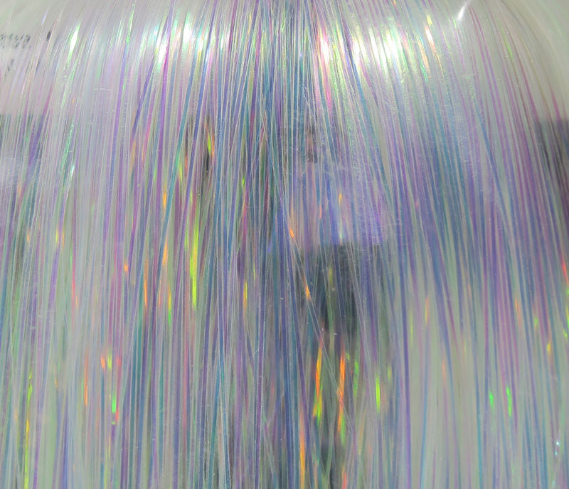 Flashabou by Hareline Dubbin, Inc in shimmering iridescent fibers for fly tying at Freestone Fly Shop