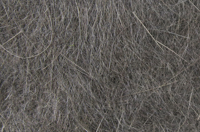 Hareline Rabbit Dubbin in natural gray tone with soft fibers for detailed fly tying at Freestone Fly Shop