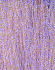 Krystal Flash strands in soft lavender with subtle iridescent highlights by Hareline Dubbin, Inc for fly tying at Freestone Fly Shop