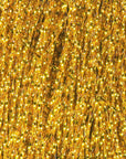 Krystal Flash strands in rich gold with sparkling effect by Hareline Dubbin, Inc for fly tying at Freestone Fly Shop